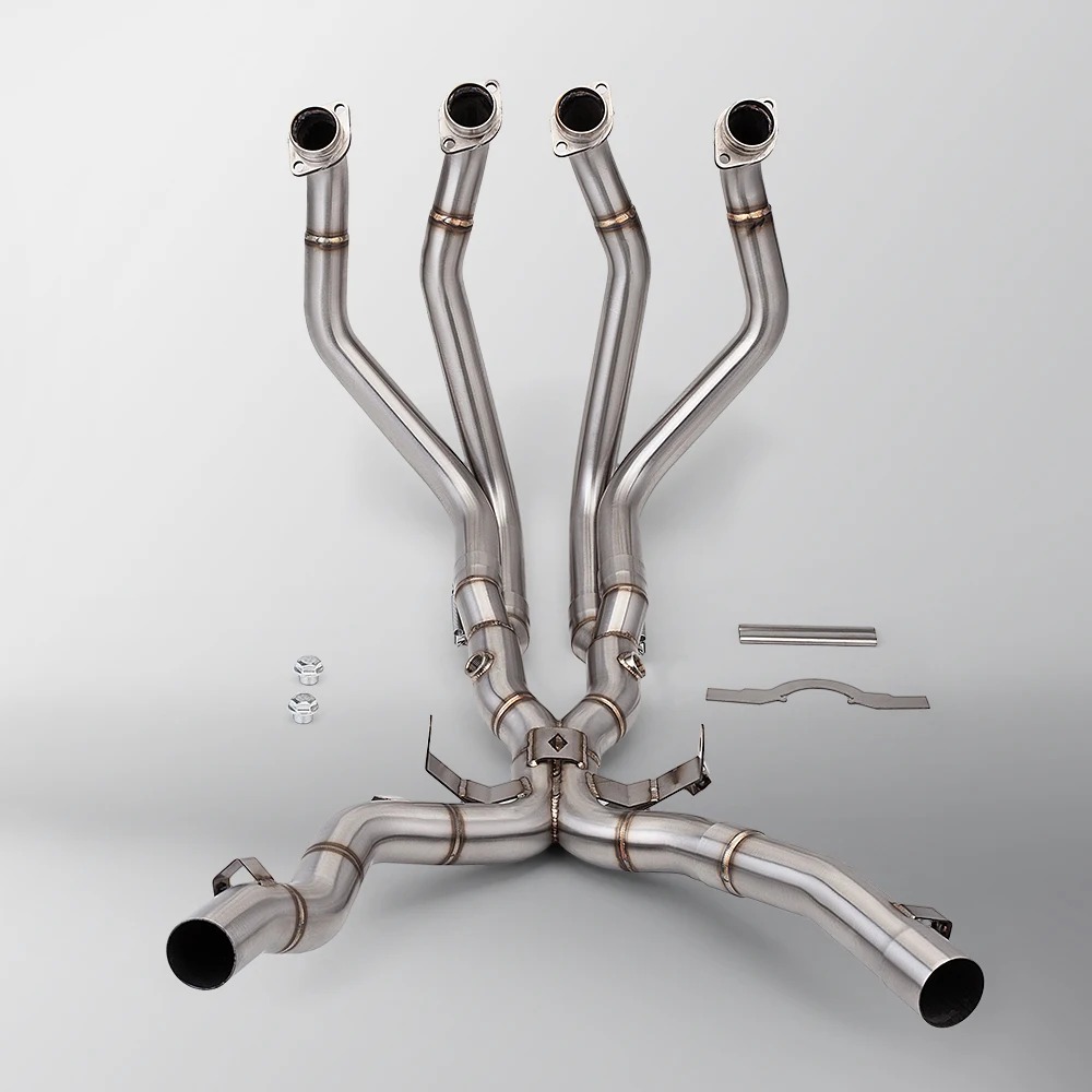 New GSX1300R 2008-2021 Exhaust Muffler and Front Link Pipe Header for Motorcycles